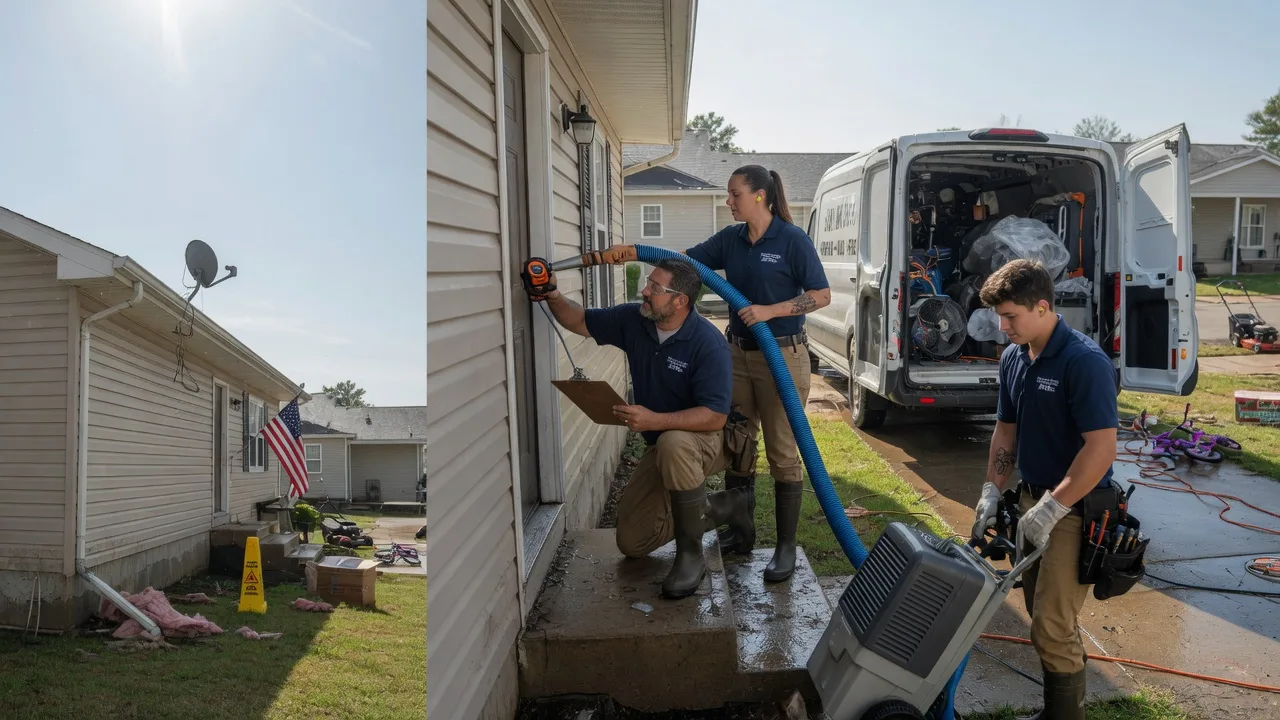 Ceiling Water Damage Restoration in Townville, SC near me