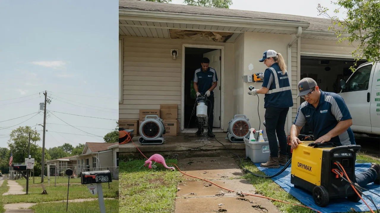Storm Damage Water Removal in Townville, SC near me